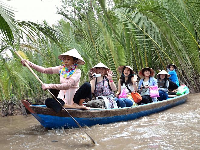 【越南水上市场】湄公河–永隆Cai Be蔡比水上市场一日游