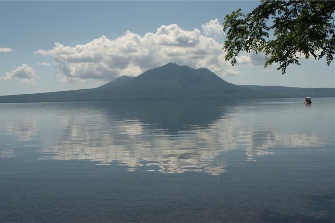 【支笏湖蓝】日本最北不冻湖—北海道支笏湖透明独木舟