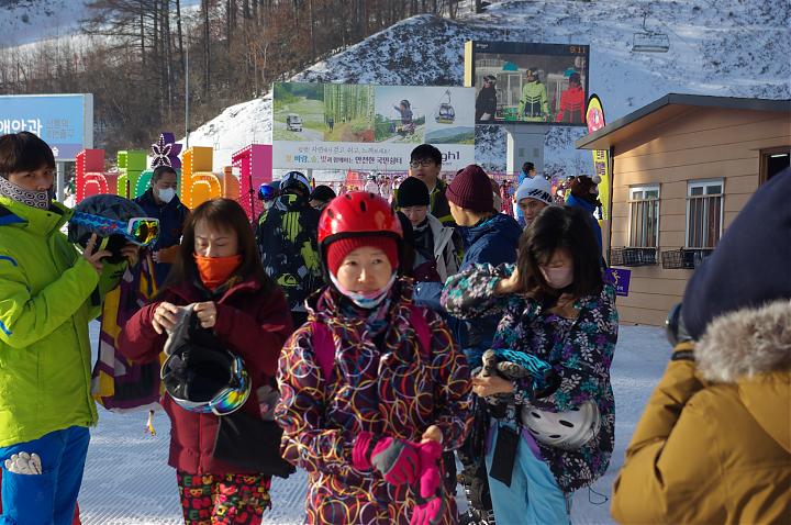 韩国江原道High 1滑雪4日游滑雪祭GOGOSKI（首尔出发/中文服务/五星饭店3晚）