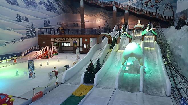 (首尔出发)韩国ONE MOUNT水上乐园/冰雪世界。AQUA PLANET水族馆一天团