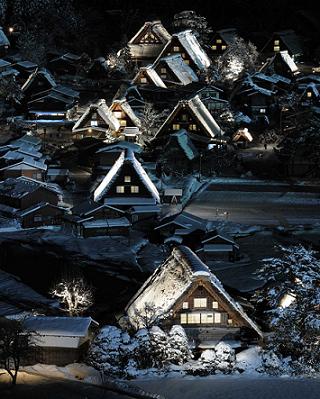 2026白川乡夜间点灯一日游行程（高山出发｜含晚餐）
