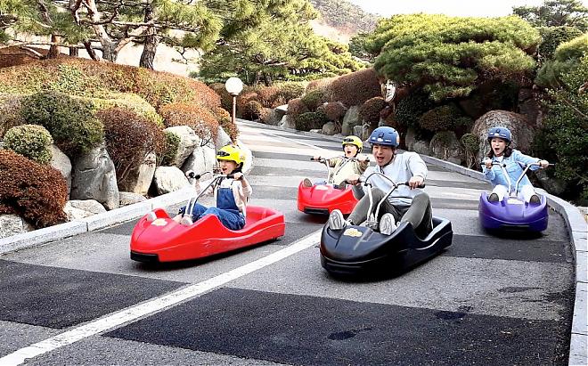 仁川跳岛一日游.五星酒店一晚|采草莓x斜坡滑车x海岸铁道自行车