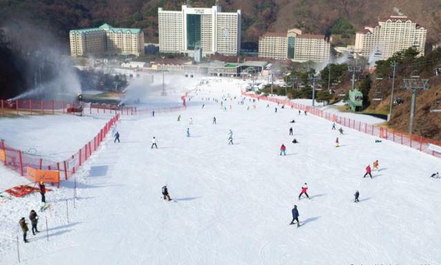 首尔滑雪两天一夜｜洪川大明SONO滑雪度假村自由行套装