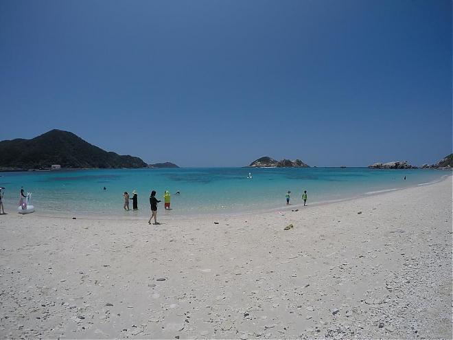 冲绳庆良间诸岛｜秘境沙滩 阿波连海滩海水浴之旅(日文对应)