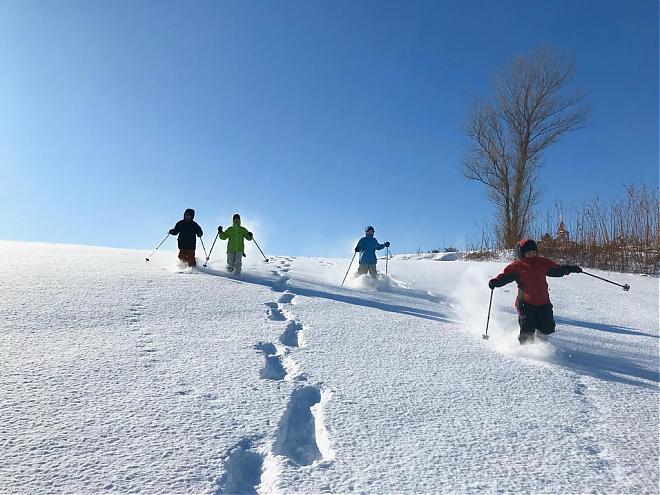 雪地散步体验。札幌【莫埃来沼公园】