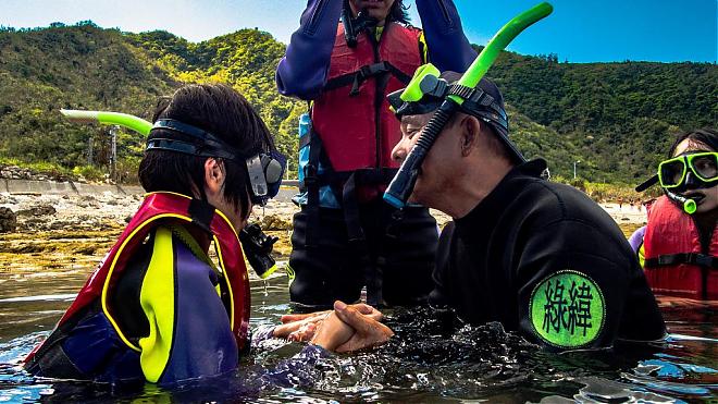 台东绿岛友善浮潜体验，不喂食才是爱海洋 