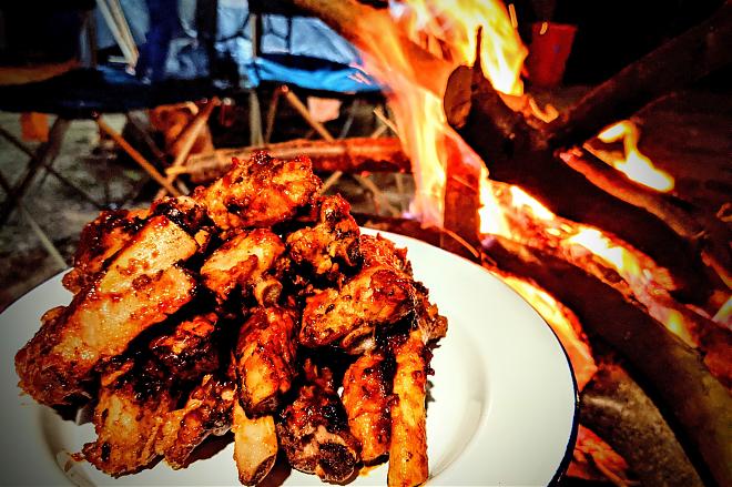 南投武界自行车溯溪．星空露营团｜野外私厨&石板BBQ