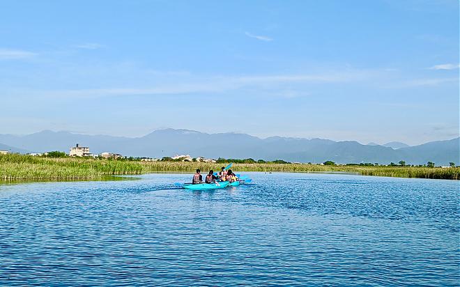 宜兰冬山河漂流之旅｜轻松体验SUP／独木舟