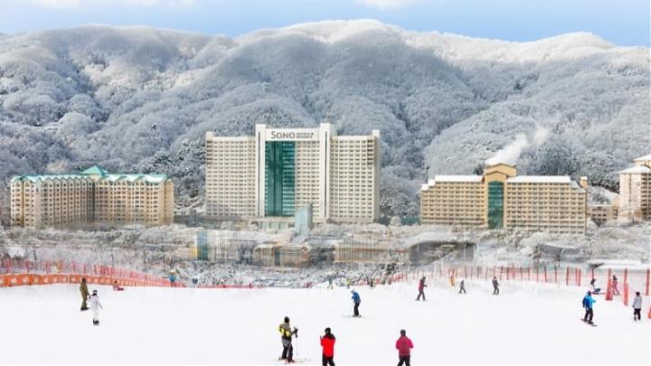 洪川大明SONO滑雪度假村冬季庆典2日游+抽奖晚宴