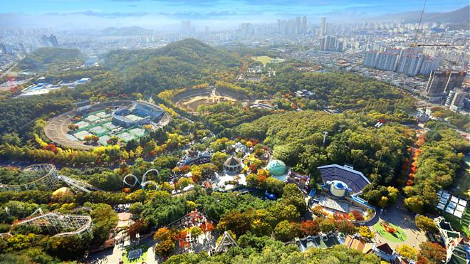 大邱｜ E-WORLD乐园户外活动体验一日游(赠送T-Money卡)