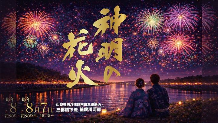 2026山梨神明烟火大会｜指定观览席门票