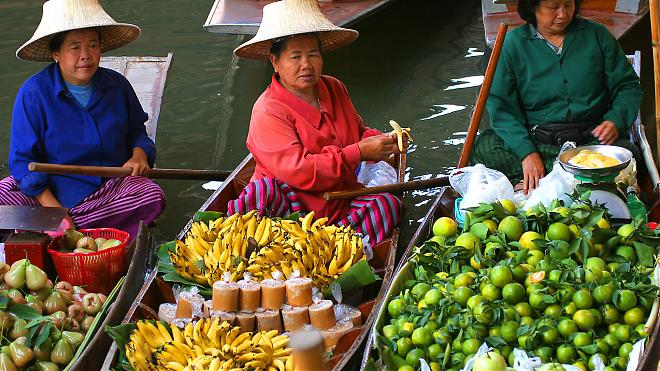 Bangkok, Thailand | Amphawa Afternoon Tea and Double Floating Market Day Tour