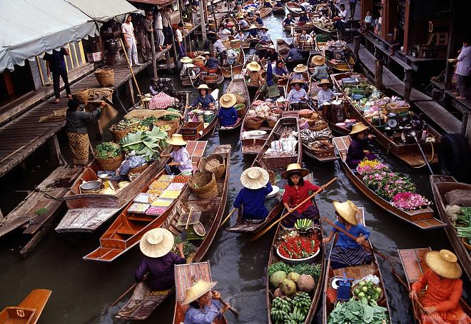 Bangkok, Thailand | Amphawa Afternoon Tea and Double Floating Market Day Tour