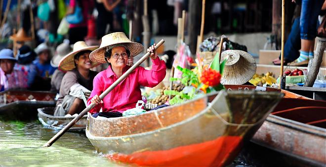 Bangkok, Thailand | Amphawa Afternoon Tea and Double Floating Market Day Tour