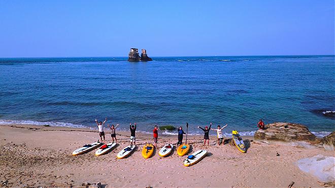 SUP Experience on Candlestick Island in Jinshan, New Taipei City. Enjoy the Sea at Your Feast | Recommended for Beginners