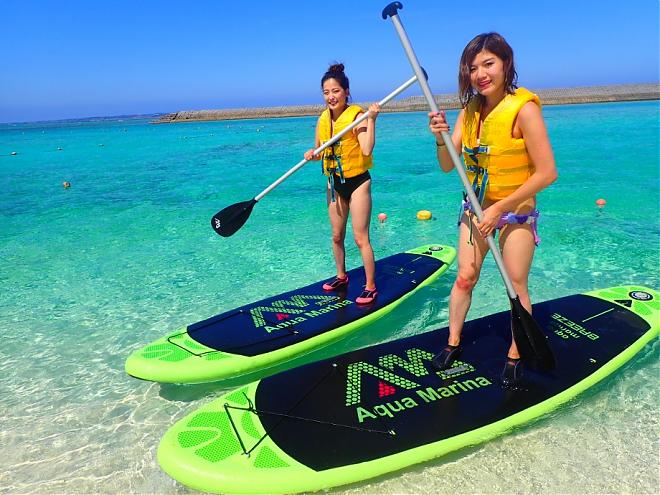 Okinawa Outlying Island Mina Island Day Trip - Okinawa SUP Stand Up Paddleboarding Experience