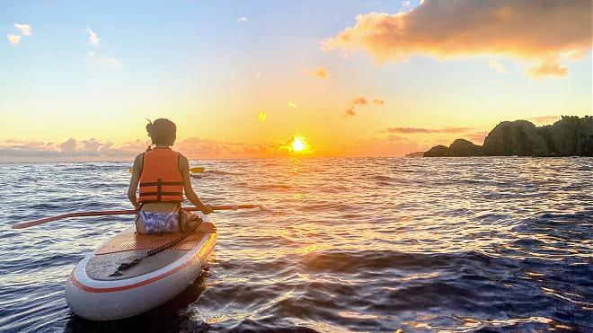 Shen'ao Cape Elephant Trunk Rock SUP Water Sports | The Latest Capybara Check-in Spot