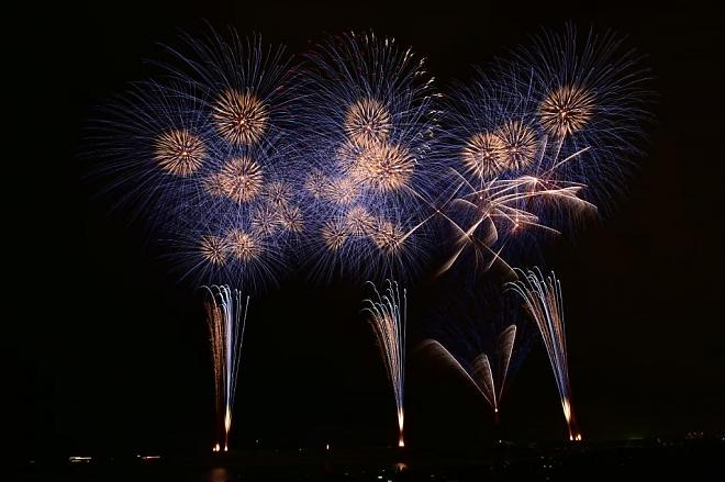 Ryukyu Sea Fire Festival [Admission Ticket + Shuttle Bus] Chatan Pickup