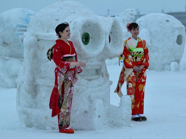 [Northernmost Japan] Hokkaido Wakkanai Furisode Kimono Tips