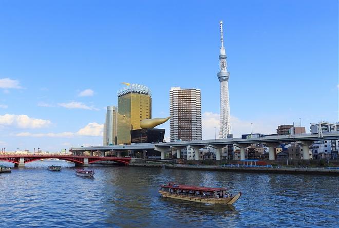 Tokyo Sumida River Cruise: One-Day Tour of Popular Sights (Per Group)