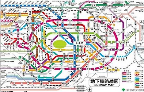 Tokyo Subway Ticket (24/48/72 hours)
