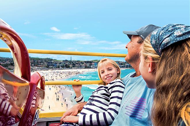 Australia Sightseeing Double-Decker Open-Top Bus (24 & 48 Hours)