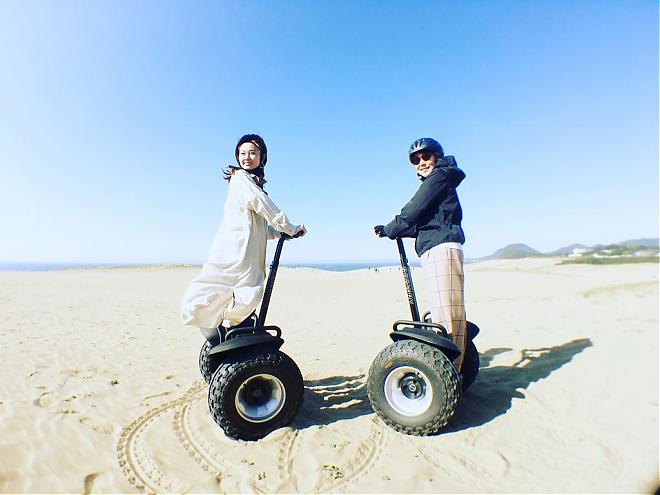 A brand new experience in Tottori Segway