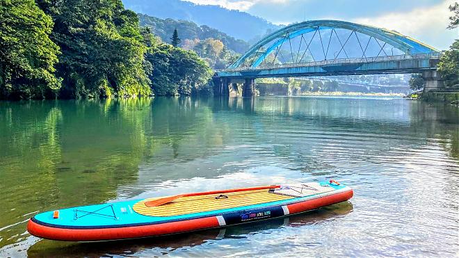 SUP Paddling Experience in Beishixi, Pinglin County, Xinbei | Waterbird Observation and Water Fun