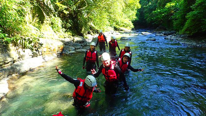 Yilan Yuemeikeng Waterfall River Tracing Activity | Searching for the mysterious waterfall in the mountains