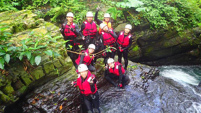 Yilan Yuemeikeng Waterfall River Tracing Activity | Searching for the mysterious waterfall in the mountains