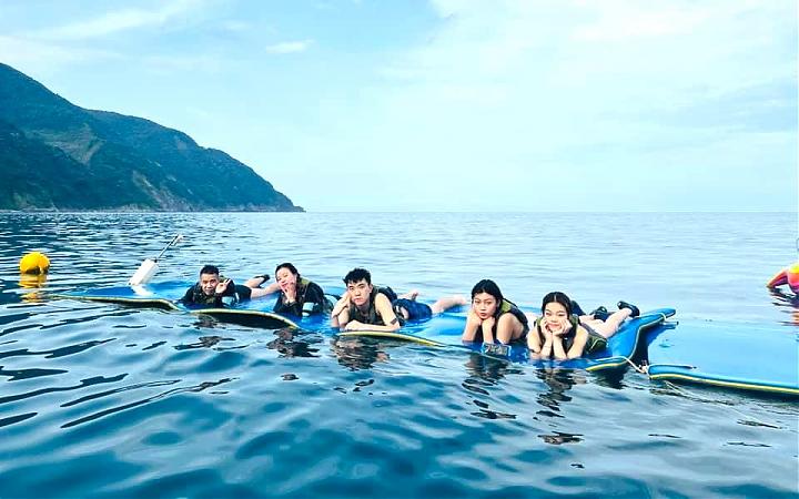 Yilan Dong'ao Bay Water Activities | Canoeing & Sea Magic Carpet Fun