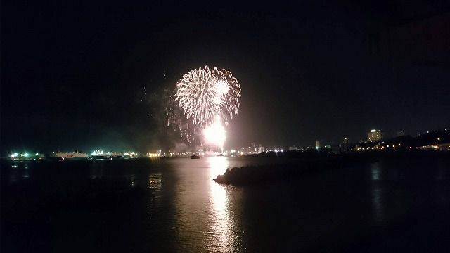 Ryukyu Sea Flame Festival | Okinawa Fireworks Boat Ride (Departing from Mie Port)