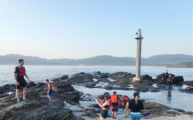 Gongliao Aodi Outer Reef Treasure Island SUP | Sea Lighthouse Island Leisure Tour