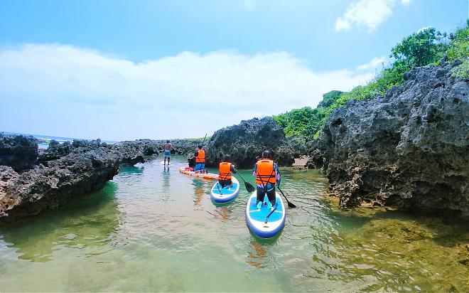 Kenting Little Bali Island SUP｜Secret Glass Sea & Explore the Unique Coral Reefs