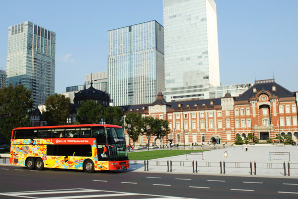 [Departing at 6:00 PM] Tokyo Open-Air Restaurant Bus / European-Style Set Meal ★ Includes a Free Drink