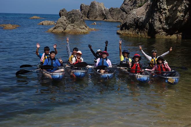 鳥取｜浦富海岸カヌー体験 上級コース