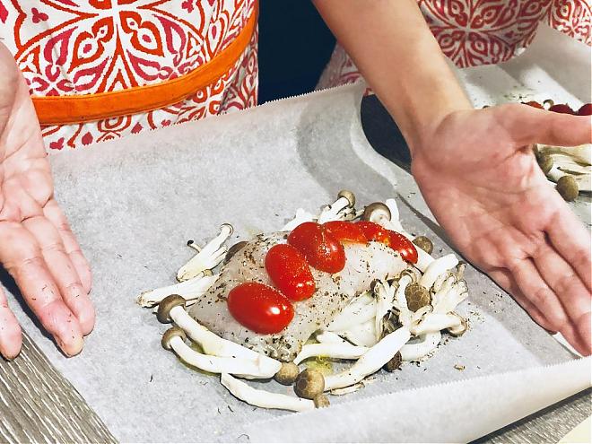 プライベートシェフの料理教室：シェフの美味しいテクニックを学ぶ + プライベートシェフの饗宴