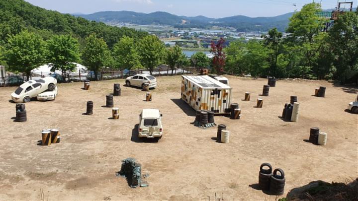 ソウル発 || 江華島リュージュ、ジップライン、サバイバルシューティング日帰りツアー（中国語対応）