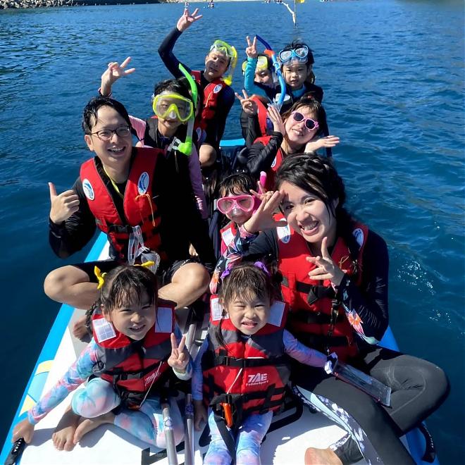 宜蘭南方澳のウォータースポーツ三昧：SUP、シュノーケリング、ダイビング