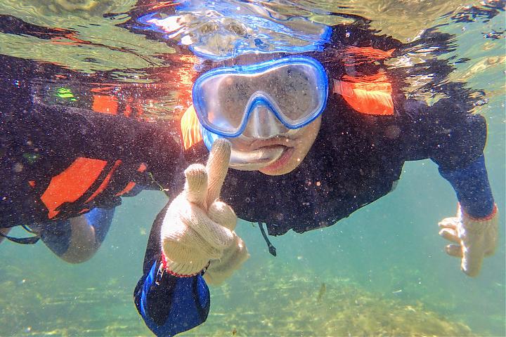 貢寮澳底宝島 秘密のSUP/カヌー | 無人島探検。シュノーケリング付き
