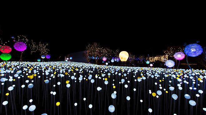 (首爾出發)宇宙星光花園+新景點壁畫村+湖水公園一日遊