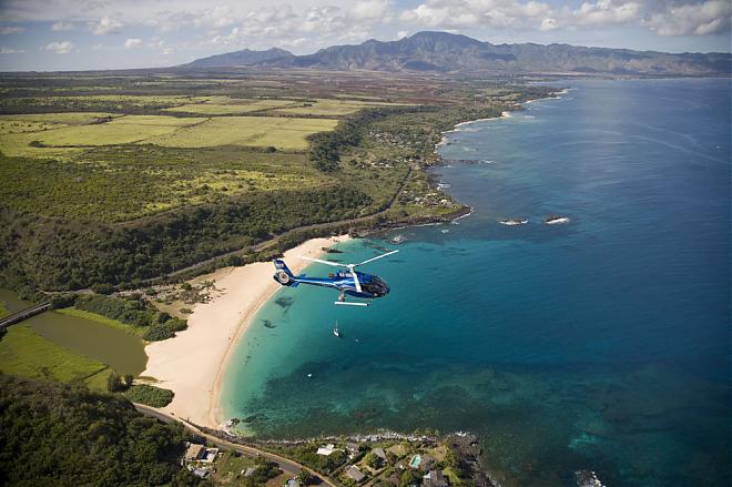 歐胡島直升機翱翔天際體驗-鳥瞰歐胡島 Blue Skies of Oahu