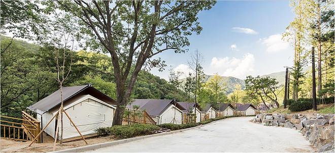 韓國夢幻露營Glamping|露營+採有機水果+遊水族館+特色美食BBQ 2日遊