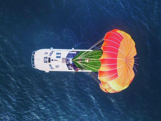 澎湖海上拖曳傘體驗｜飛上高空挑戰極限