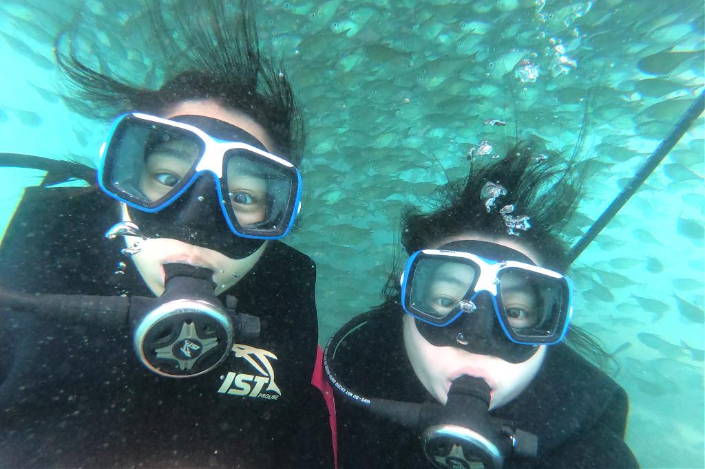 澎湖HUKA體驗潛水｜免背氣瓶．免費攝影．免證照