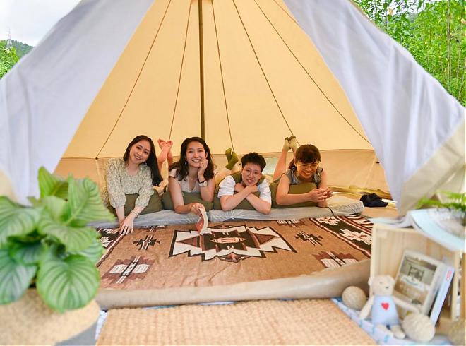 宜蘭東風夢幻露營Glamping｜免裝備．職感生活．管家服務