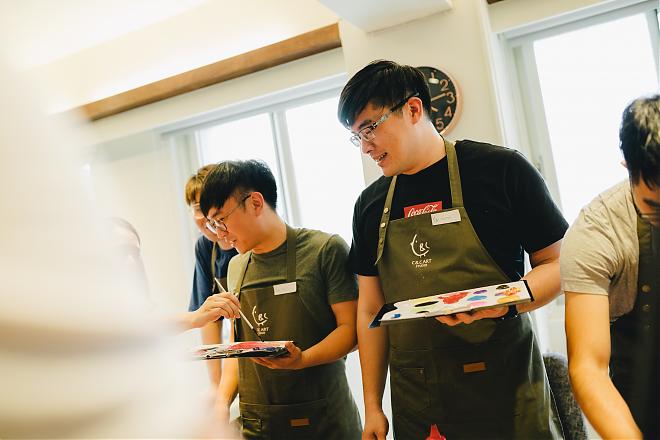 療癒紓壓也可建立團隊，用畫筆畫出神團隊｜零基礎也OK