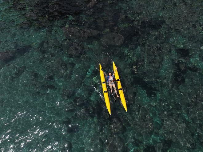 基隆象鼻岩水上自行車Hydrobikes騎浪去｜贈送空拍美景