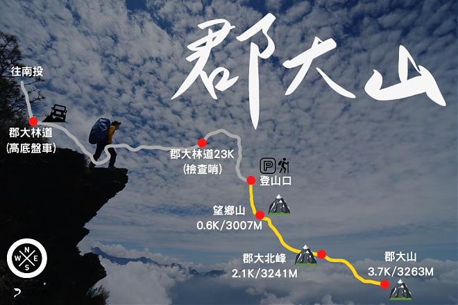 郡大山百岳＆獵人古道望美山二日登山團 ｜全程輕裝往返