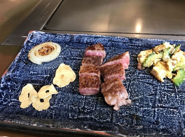 沖繩|鐵板燒牛排名店 碧 國際通松尾店[餐廳預約]